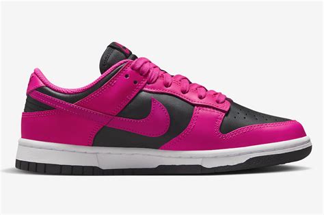 nike dunk low pink schwarz|Nike Dunk Low pink fireberry.